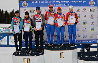 НОВЫЕ ПОБЕДЫ РОССИЯН НА I ЧЕМПИОНАТЕ МИРА ПО ЛЫЖНЫМ ГОНКАМ СРЕДИ ГЛУХИХ СПОРТСМЕНОВ