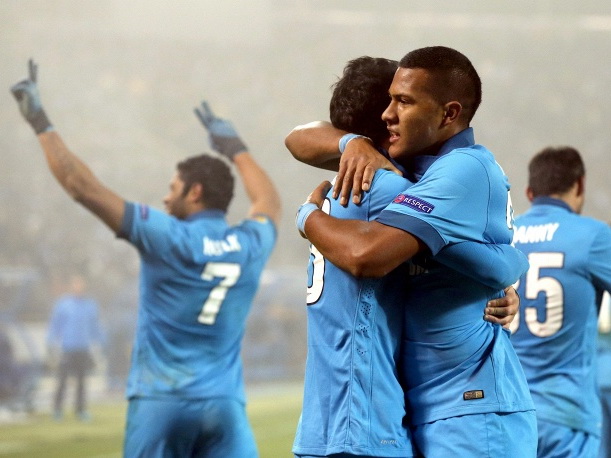 Футбольный клуб «Зенит» - голландцам вручил три гола и вышел в 1/8 финала Евро лиги