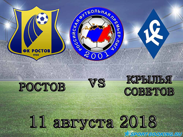 Ростов — Крылья Советов - 11.08.2018
