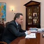 РАБОЧАЯ ВСТРЕЧА ВИТАЛИЯ МУТКО С ГУБЕРНАТОРОМ ТОМСКОЙ ОБЛАСТИ СЕРГЕЕМ ЖВАЧКИНЫМ