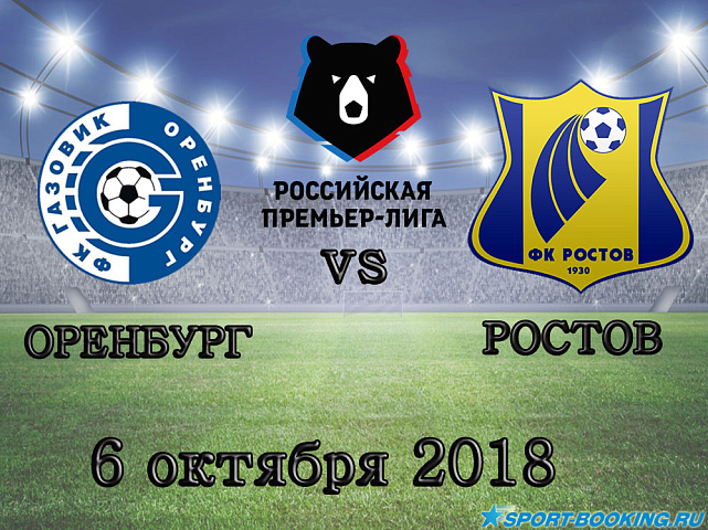 Ростов — Оренбург - 06.10.2018 