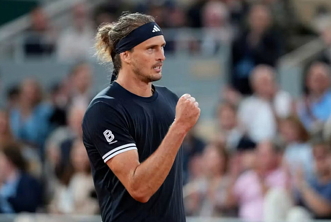 Александр Зверев - главный фаворит Roland Garros-2026 после выхода в полуфинал