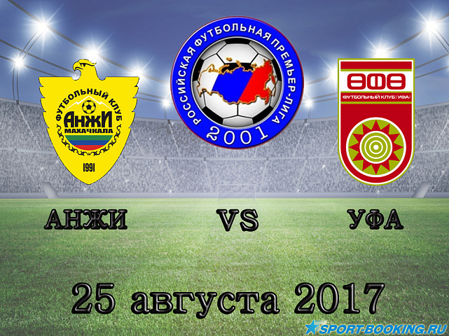Анжи – Уфа - 25.08.17