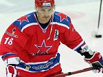 Тренировка ЦСКА – Сергей Федоров выходит на лед